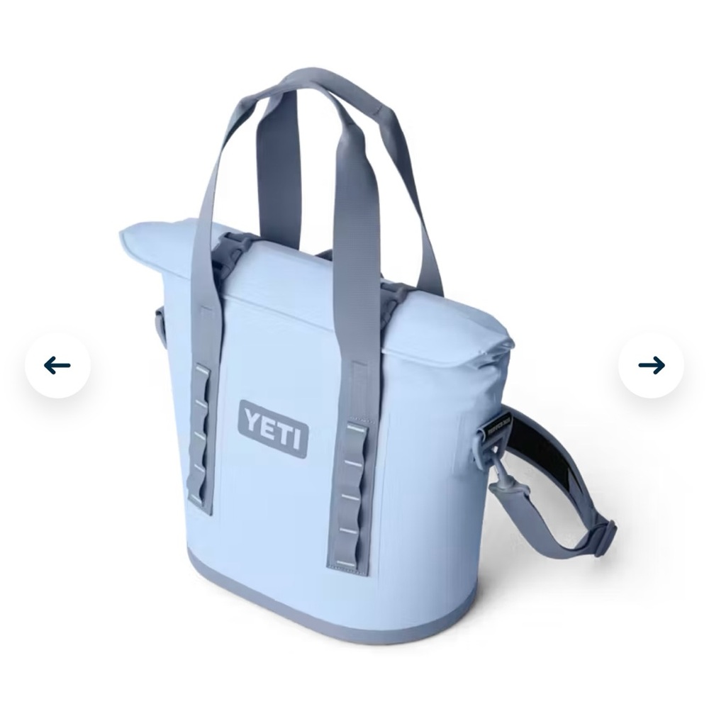 YETI Light Blue Tote Bag - Picture 4 of 4